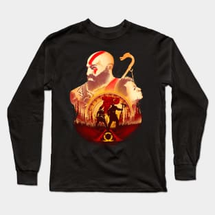 Kratos and Atreus Adventure Long Sleeve T-Shirt